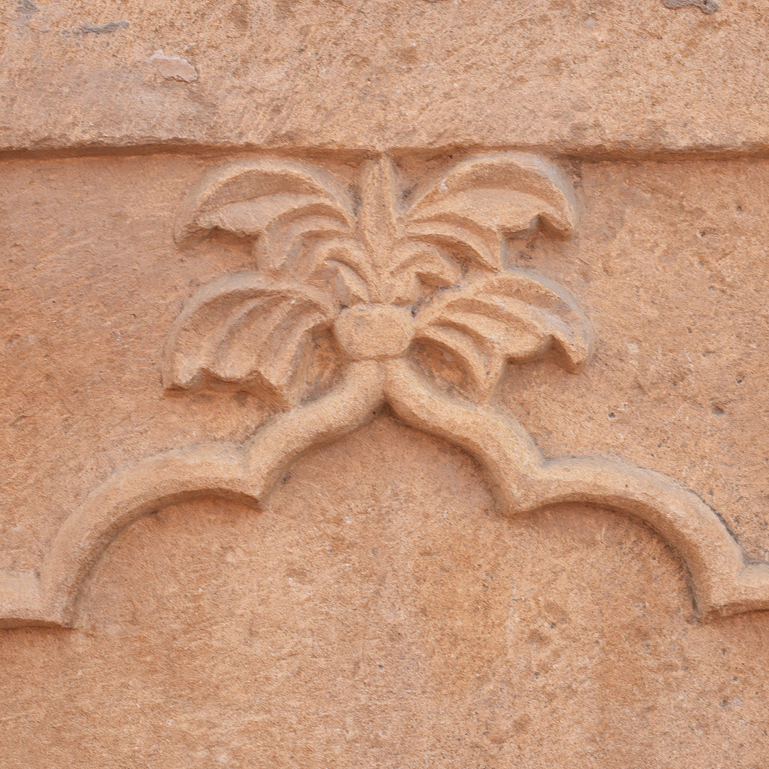 Detail From Carved Indian Mughal Style Stone  Jharoka Panel From Jaisalmer - 19thC | Indigo Antiques