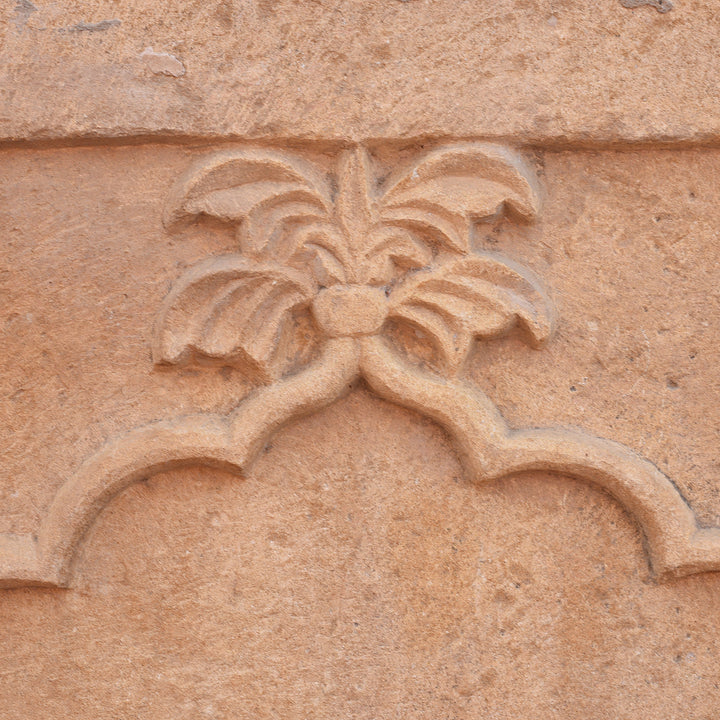 Detail From Carved Indian Mughal Style Stone  Jharoka Panel From Jaisalmer - 19thC | Indigo Antiques