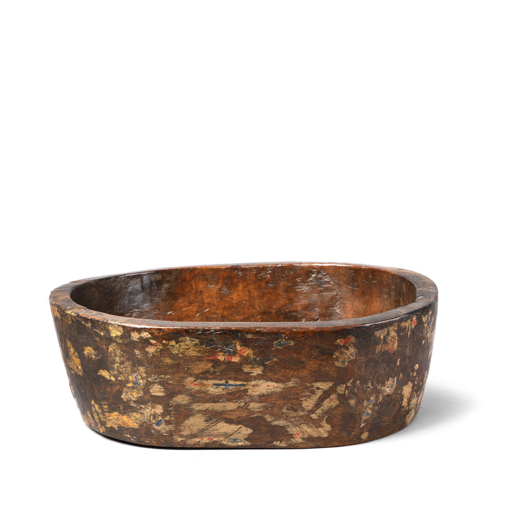 Carved Indian Parath Bowl From Kerala - Ca 1920 | Indigo Antiques