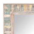 Painted Mirror Made From Reclaimed Teak Wood (90 x 160 cm)