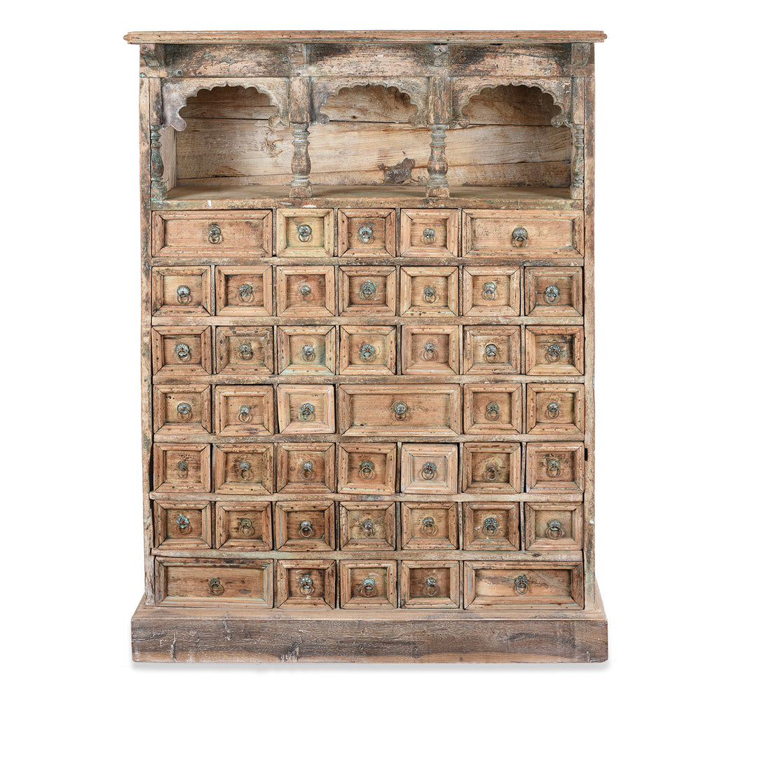 Teak Medicine Cabinet From Kerala - 19thC | Indigo Antiques