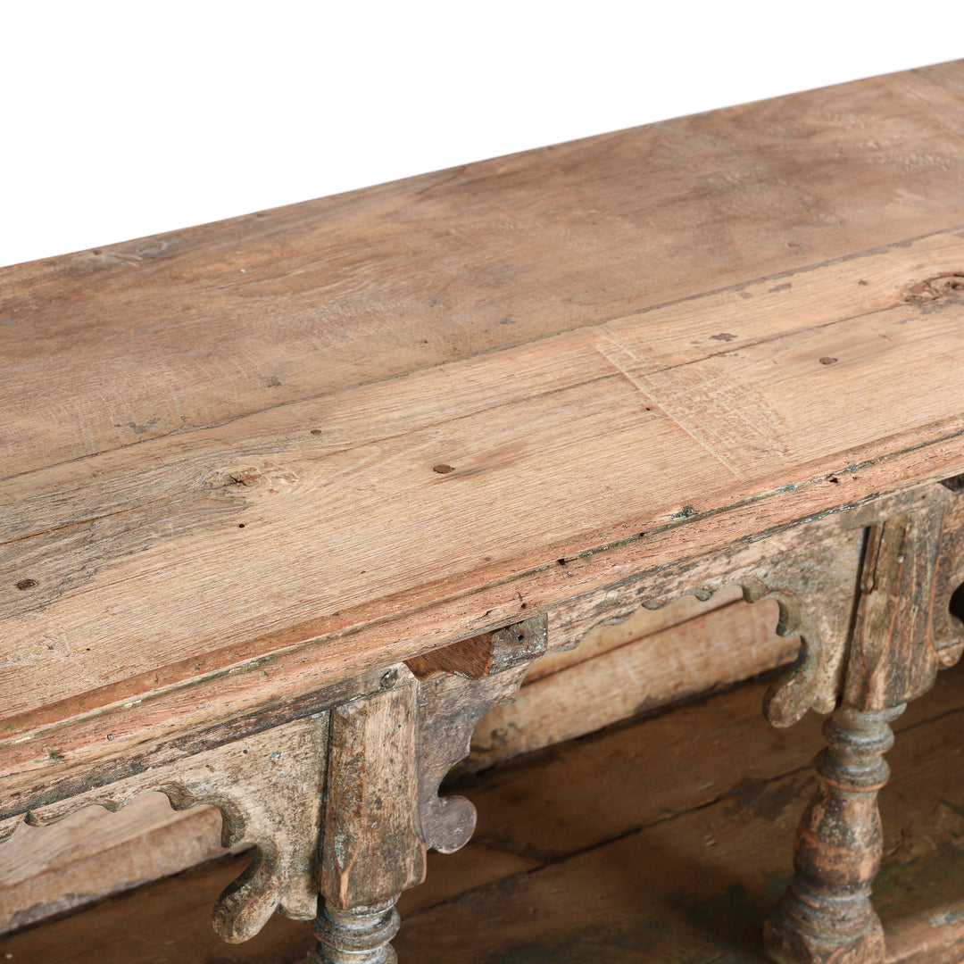 Surface Of Teak Medicine Cabinet From Kerala - 19thC | Indigo Antiques