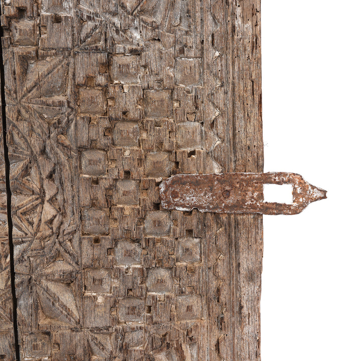 Detail of Indian Carved Panel From Kutch - 19thC | Indigo Antiques