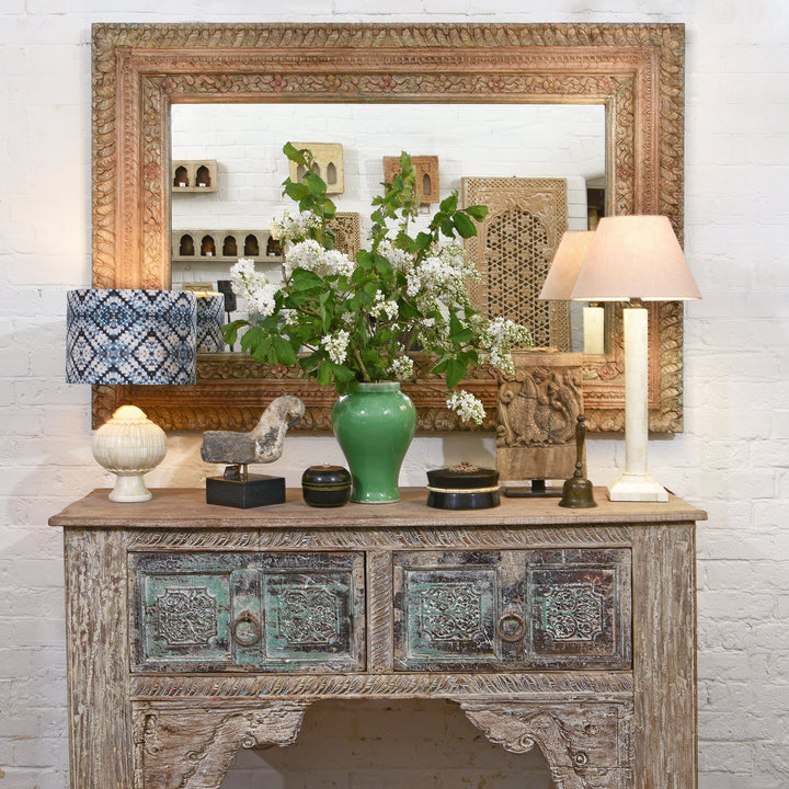 Sustainable Indian furniture made from reclaimed teak wood | Indigo Antiques