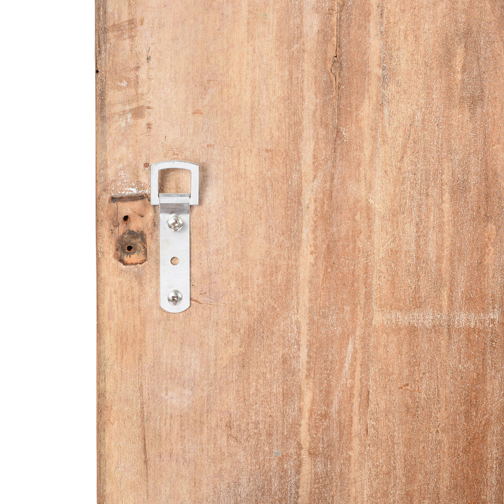 Hanger Detail From Detail From Decorative Indian Wall Panel Made From Old Printing Blocks | INDIGO ANTIQUES