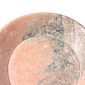 Carved Pink Marble Bowl From Rajasthan