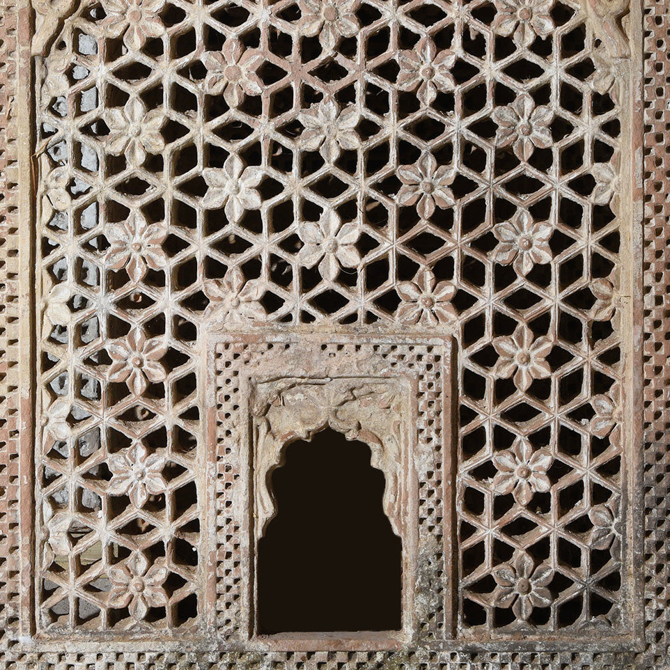 Detail From Carved Stone Panel From Rajasthan - 19thC | Indigo Antiques