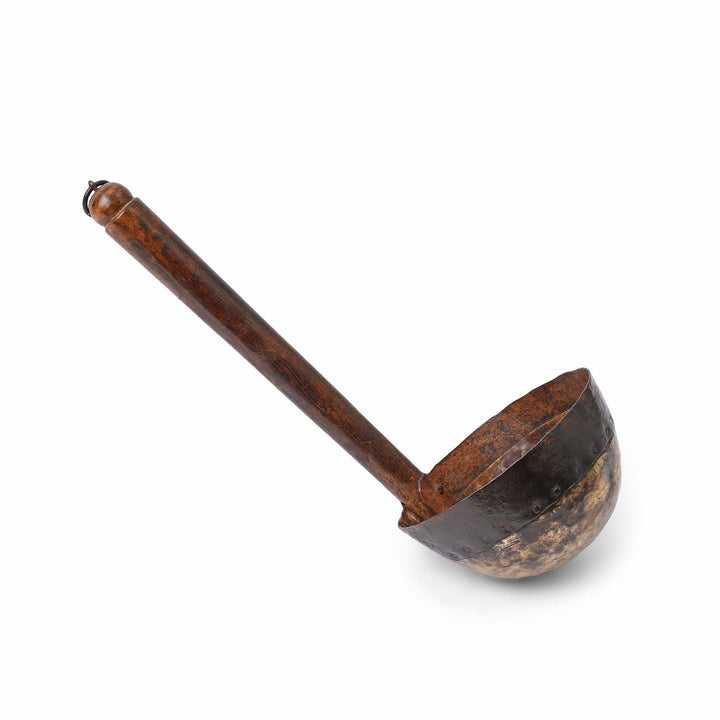 Brass Ladle From Haryana  - Ca 1900 | Indigo Antiques