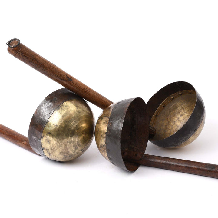 Brass Ladle From Haryana  - Ca 1900 | Indigo Antiques