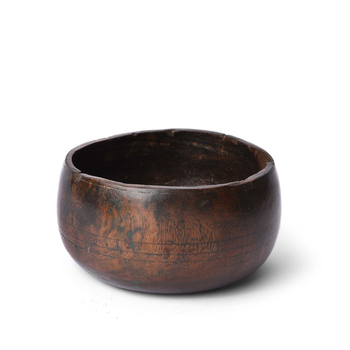 Reverse Of Option 2 Old Jackfruit Rice Measures From Kerala - 19thC | Indigo Antiques