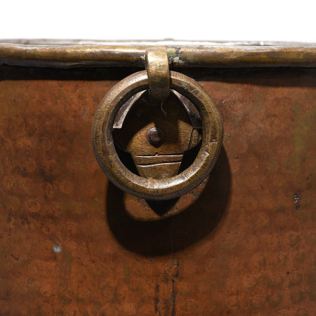 Old Copper Kundi Planter From India - 19thC | Indigo Antiques