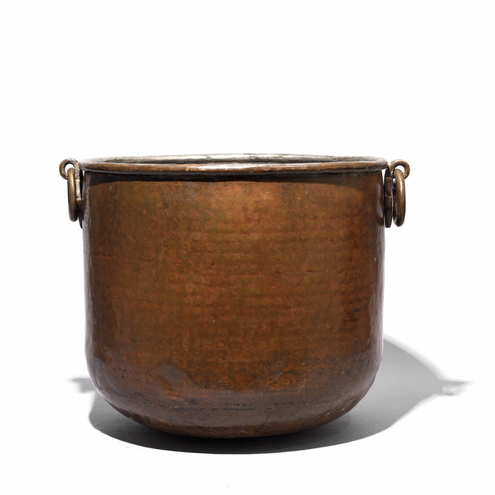Old Copper Kundi Planter From India - 19thC | Indigo Antiques