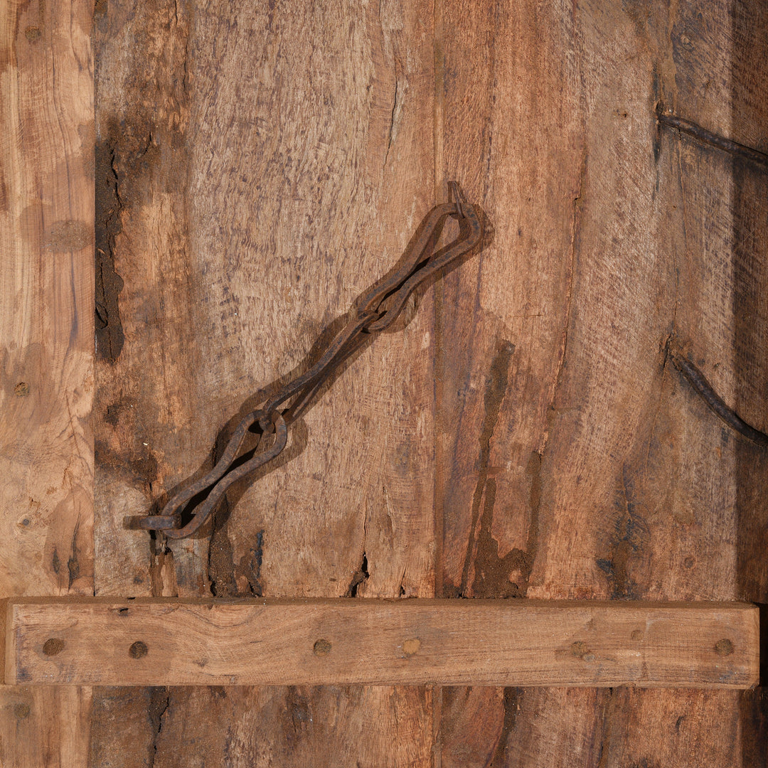 Reverse Detail Frpm Carved Teak Door - 19thC | Indigo Antiques