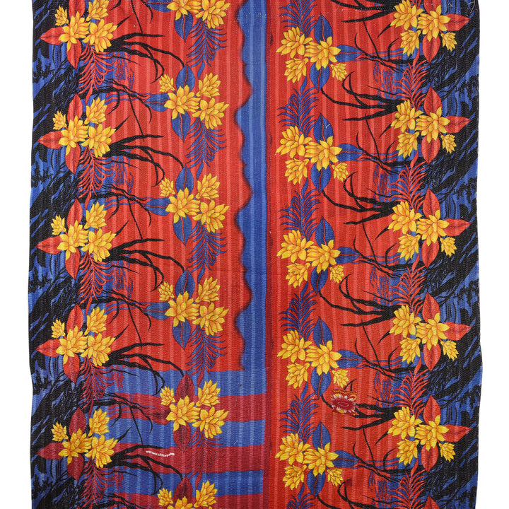 Side 2 Of Vintage Bengali Kantha Throw | Indigo Antiques