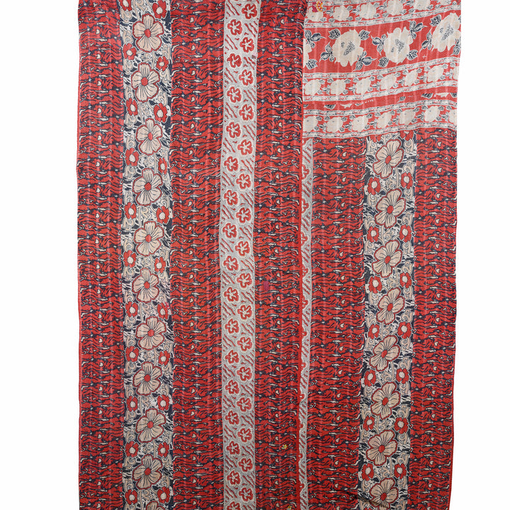 Side 2 Of Vintage Bengali Kantha Throw | Indigo Antiques