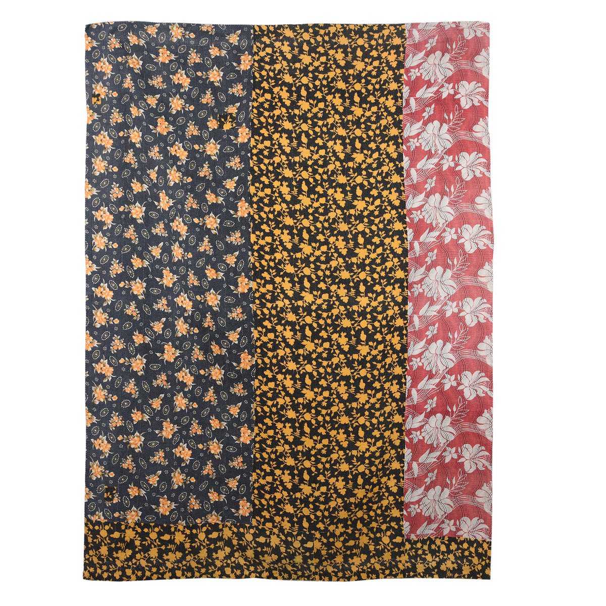 Vintage Bengali Kantha Throw | Indigo Antiques