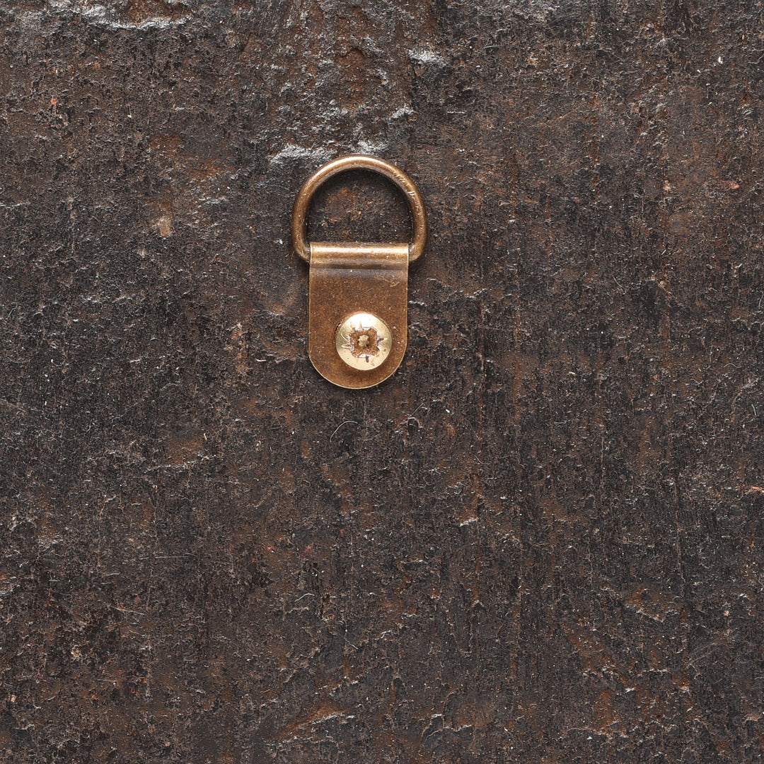 Carved Teak Votive Panel From Andhra Pradesh - Early 20th Century