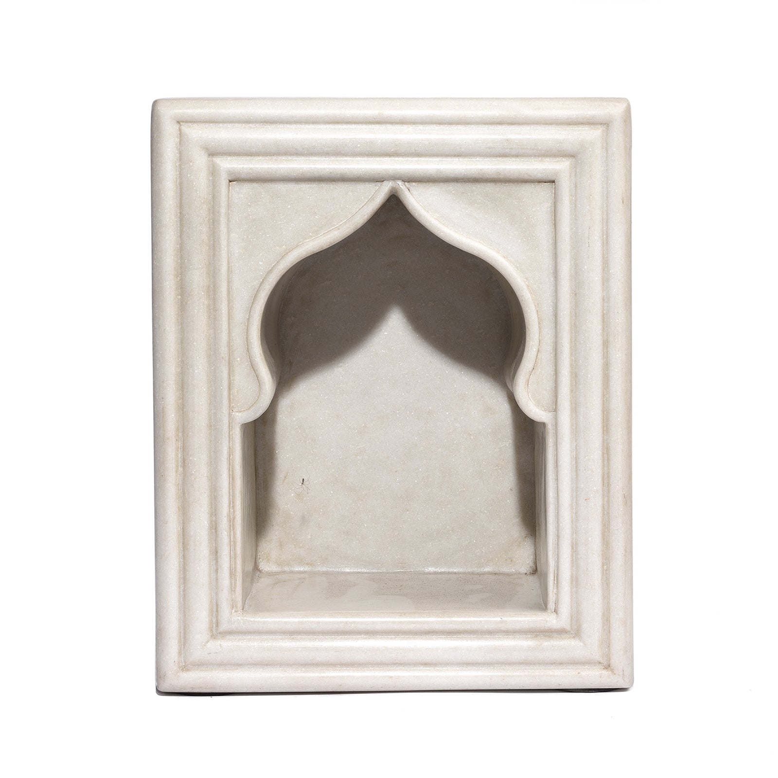Large Marble Mughal Single Lamp Niche - Mughal Style | INDIGO ANTIQUES