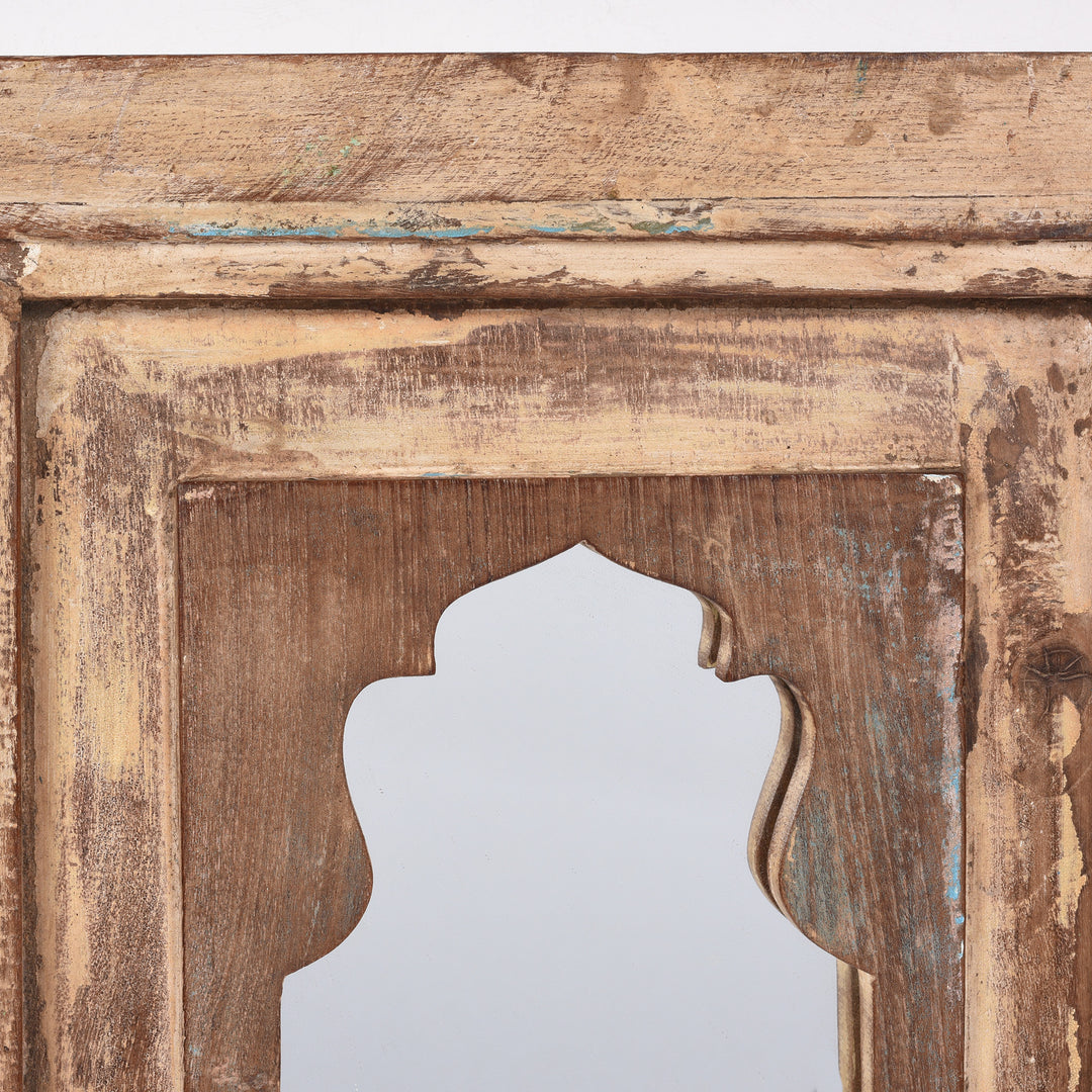 Detail From Mihrab Mirror Frame Made From Old Teak - 19thC | Indigo Antiques