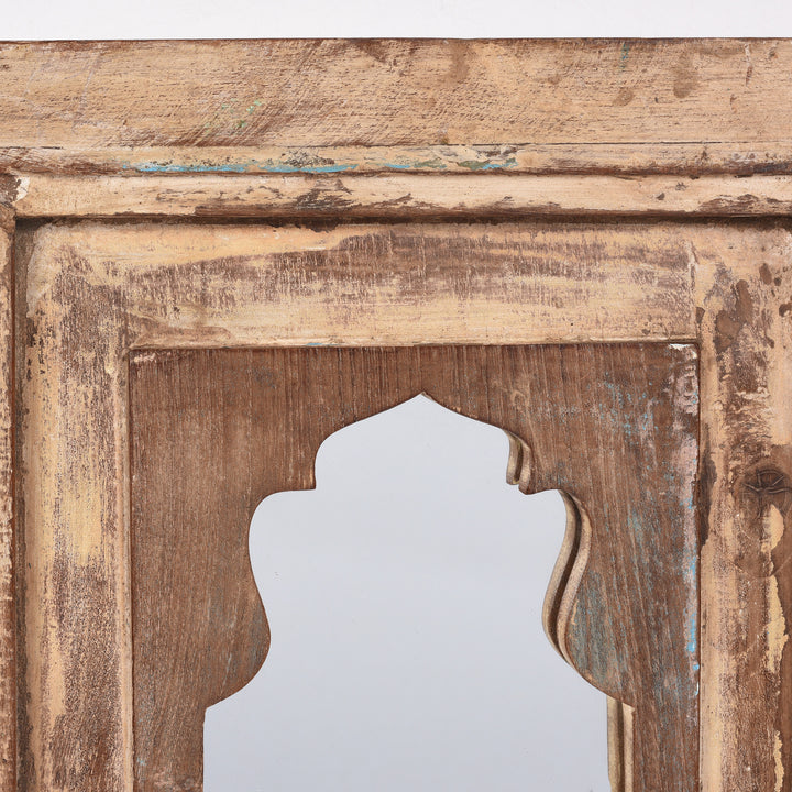 Detail From Mihrab Mirror Frame Made From Old Teak - 19thC | Indigo Antiques