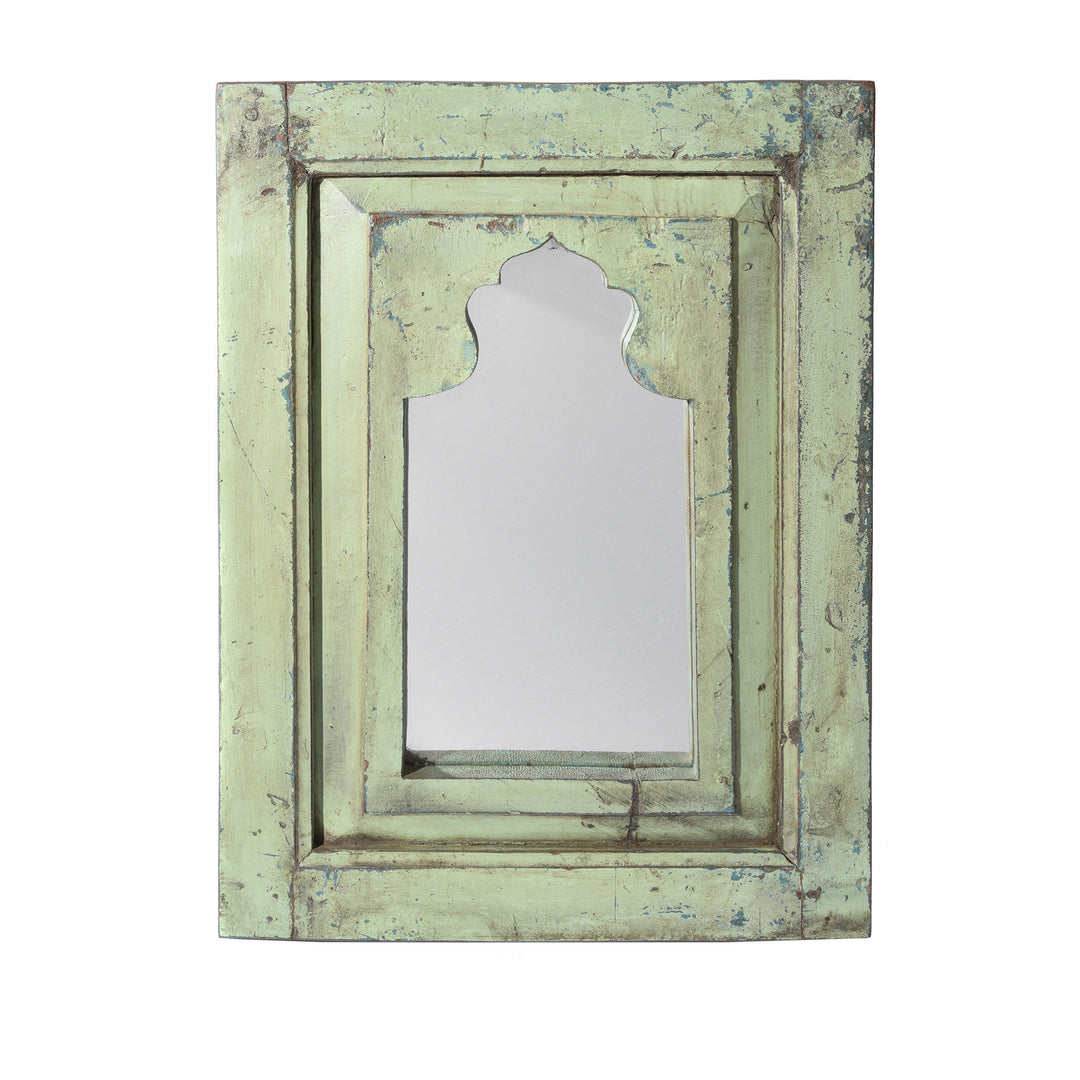 Mihrab Mirror Frames Made From Old Teak - Two Colours - 19thC | Indigo Antiques