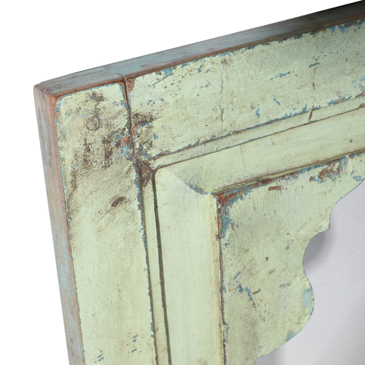 Depth Detail From Mihrab Mirror Frames Made From Old Teak - Two Colours - 19thC | Indigo Antiques