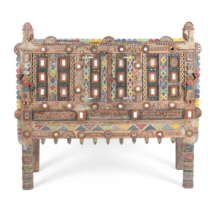 Indian "Damchiya" Dowry Chest From Kutch - Ca 1920 | Indigo Antiques
