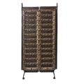 Old Brass Bound Door From Shekhawati - 19th Century
