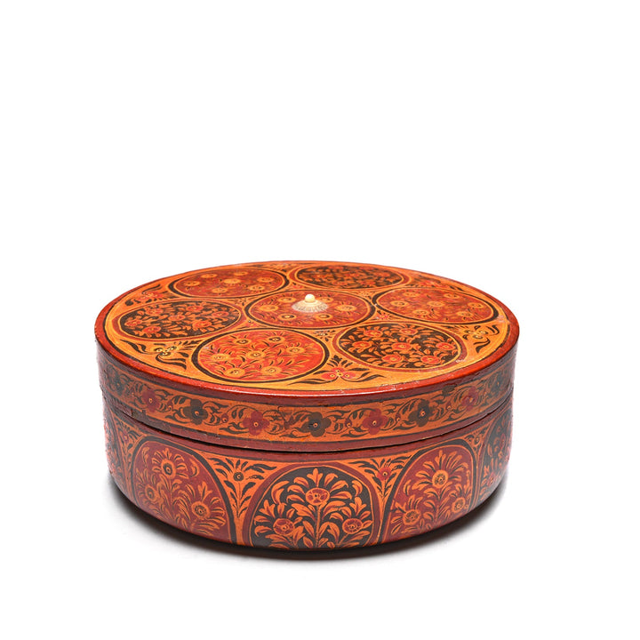 Lacquer Pot From Rajasthan - 19thC | Indigo Antiques