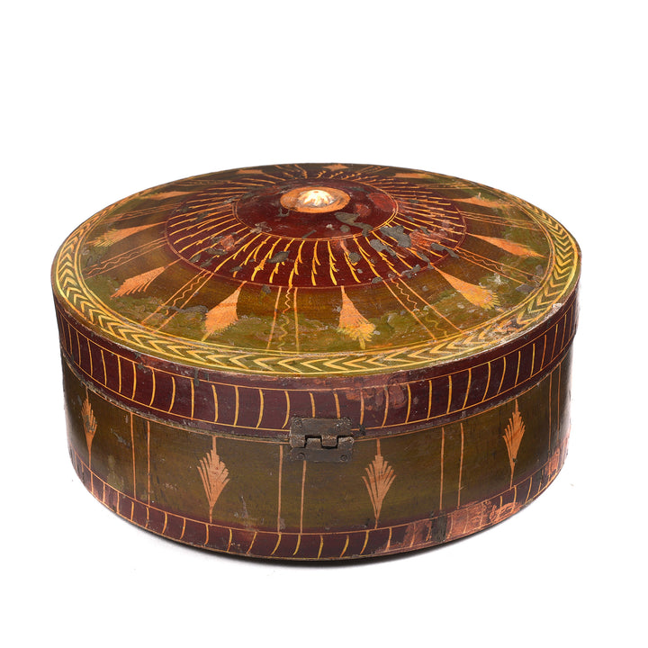 Indian Lacquer Pot From Rajasthan - 19thC | Indigo Antiques