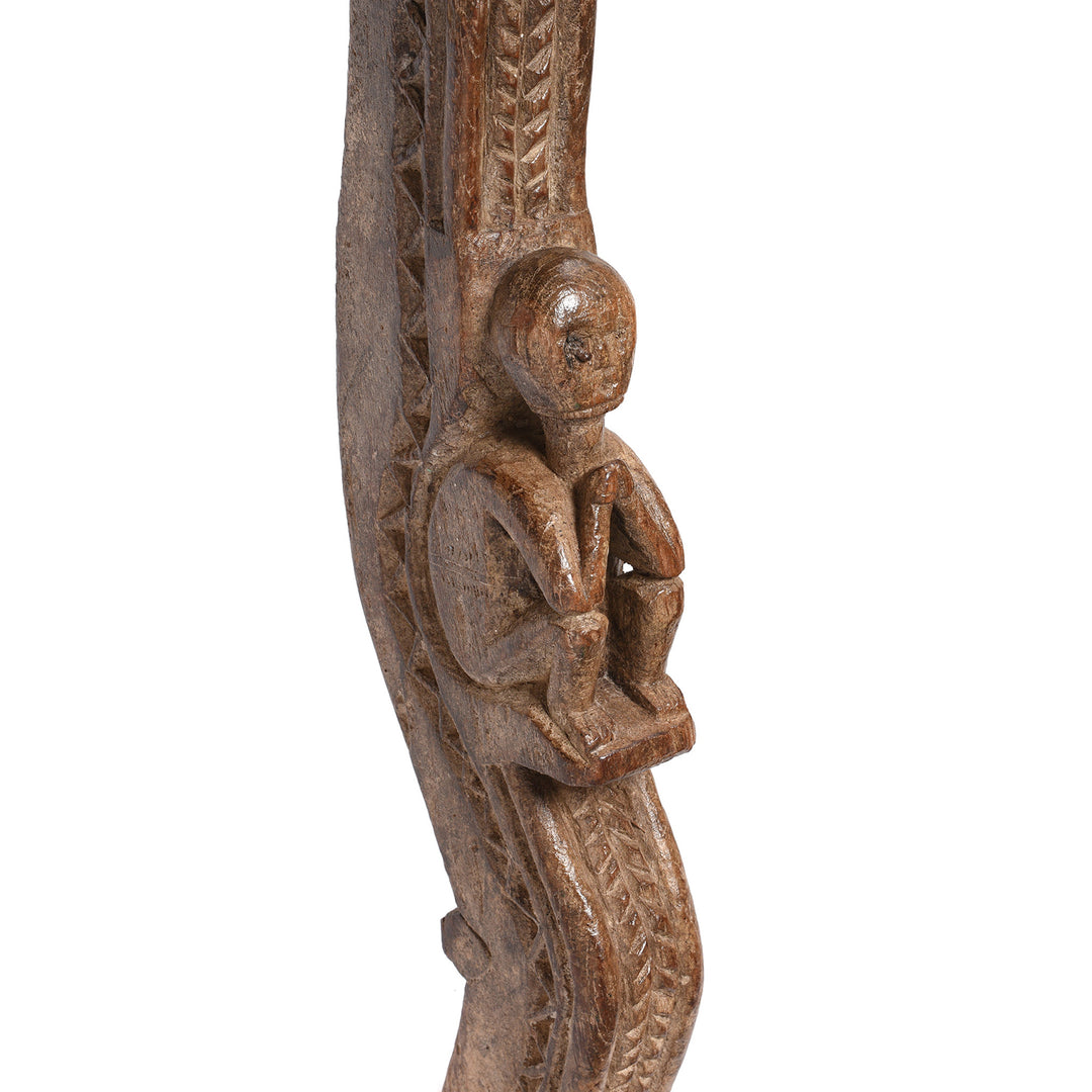 Figure Carving Carved Teak Manjus Dowry Chest From Saurashtra - 19thC | Indigo Antiques
