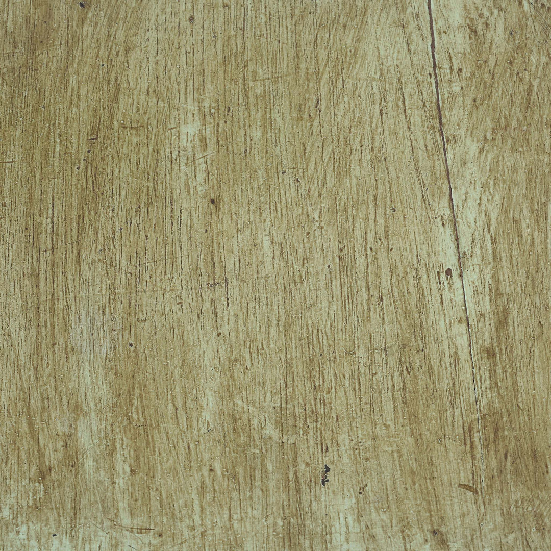 Surface Derail From Top Of Painted Bajot Low Prayer Table From Gujarat - 19thC