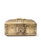 Indian Brass Paan Box From Rajasthan - Early 20thC