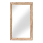 Cream Painted Indian Mirror (129 x 76cm)