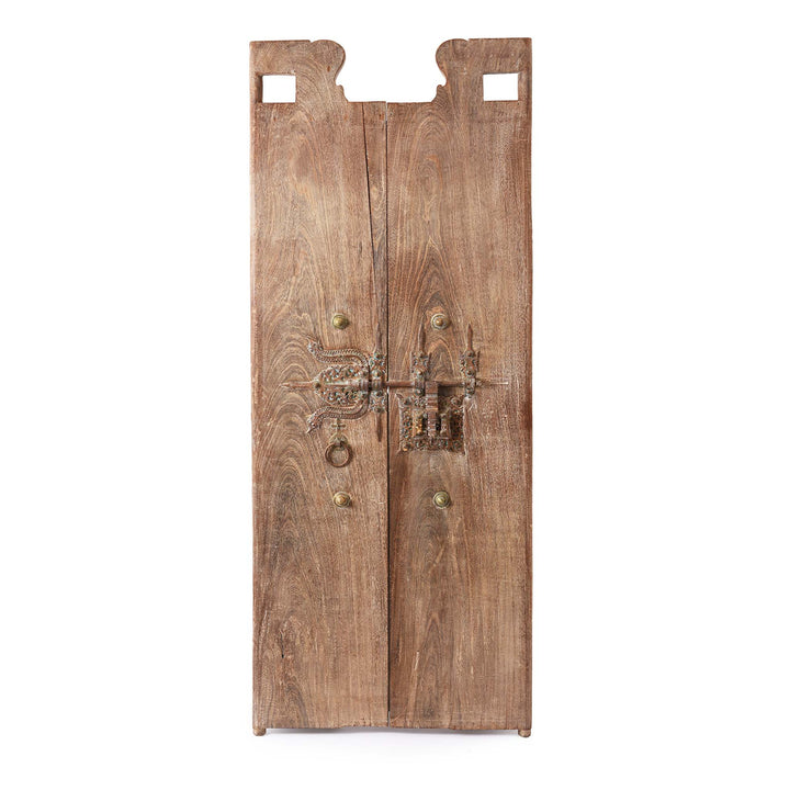 Iron Bound Jackfruit Door From Kerala - 19thC | Indigo Antiques