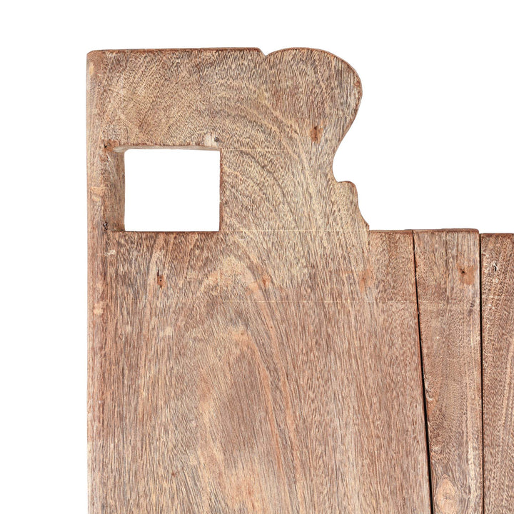 Carving Detail From Iron Bound Jackfruit Door From Kerala - 19thC | Indigo Antiques