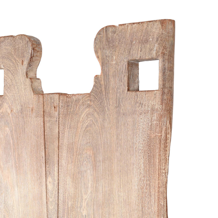 Depth Detail From Iron Bound Jackfruit Door From Kerala - 19thC | Indigo Antiques