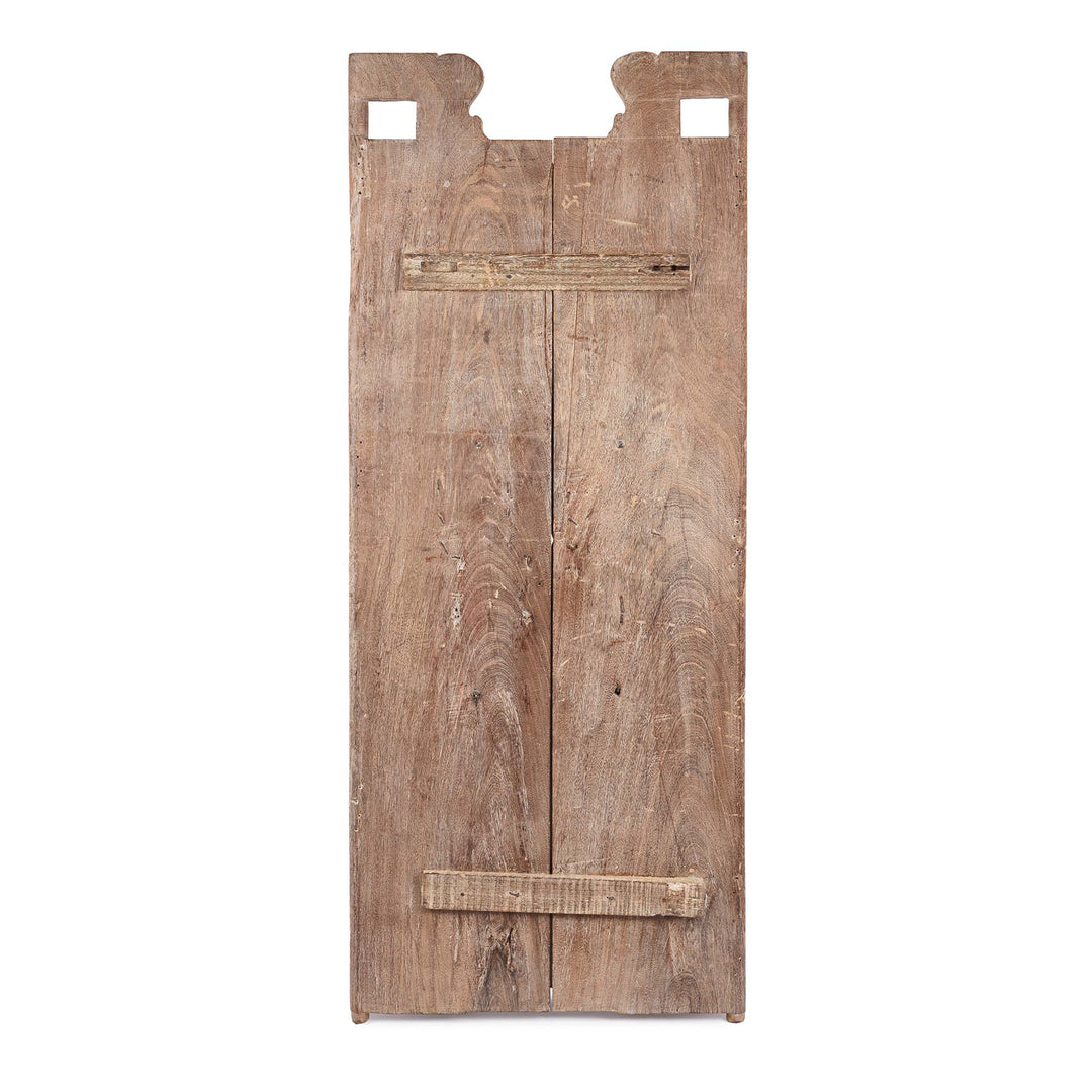 Reverse Of Iron Bound Jackfruit Door From Kerala - 19thC | Indigo Antiques