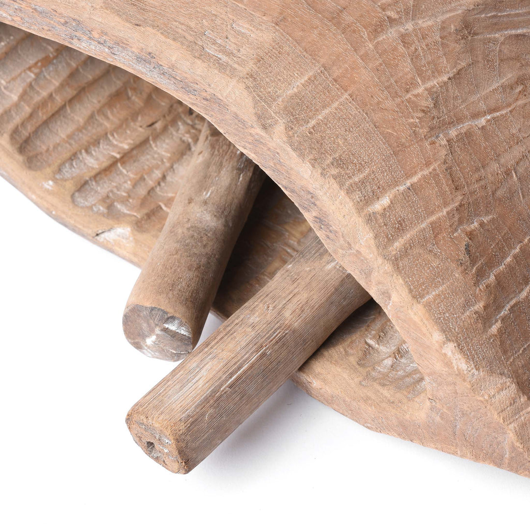 Option 2 Detail Old Indian Cow Bell From Rajasthan - Early 20thC | Indigo Antiques