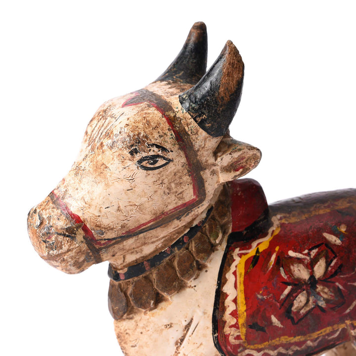 Detail From Antique Indian Nandi Bull - 19thC | INDIGO ANTIQUES
