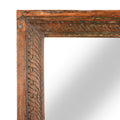 Mirror Made From An Old Carved Teak Indian Window - 19thC