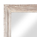 White Painted Indian Mirror (61 x 122cm)