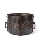 Iron Bound Jackfruit Wood Grain Measure South India - 19thC