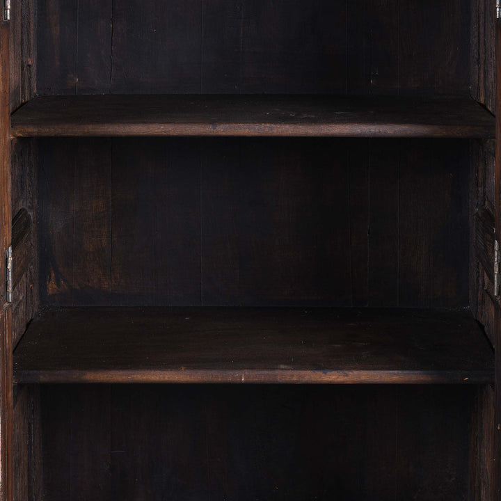 Interior View Of Side Cabinet Made From Reclaimed Teak | Indigo Antiques