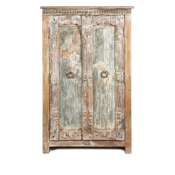 Side Cabinet Made From Reclaimed Teak