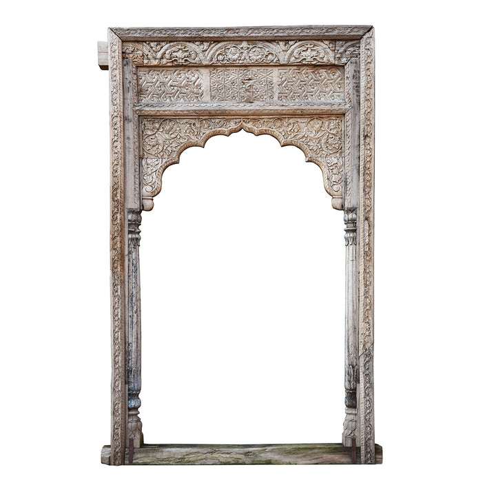 Carved Indian Rosewood Arch From Punjab - 18thC | Indigo Antiques