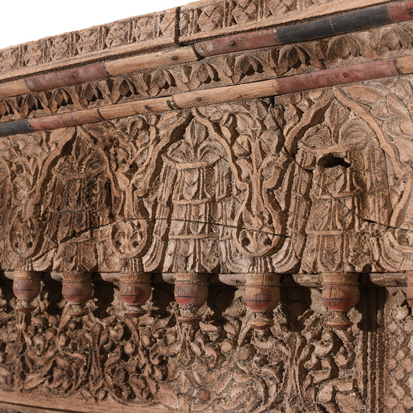 Old Indian Door From Shekhawati - 19thC