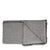Herringbone Pale Grey Wool Throws from Kashmir | Indigo Antiques
