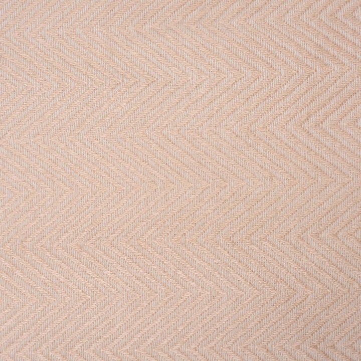 Detail From Herringbone Apricot Wool Throws from Kashmir | Indigo Antiques