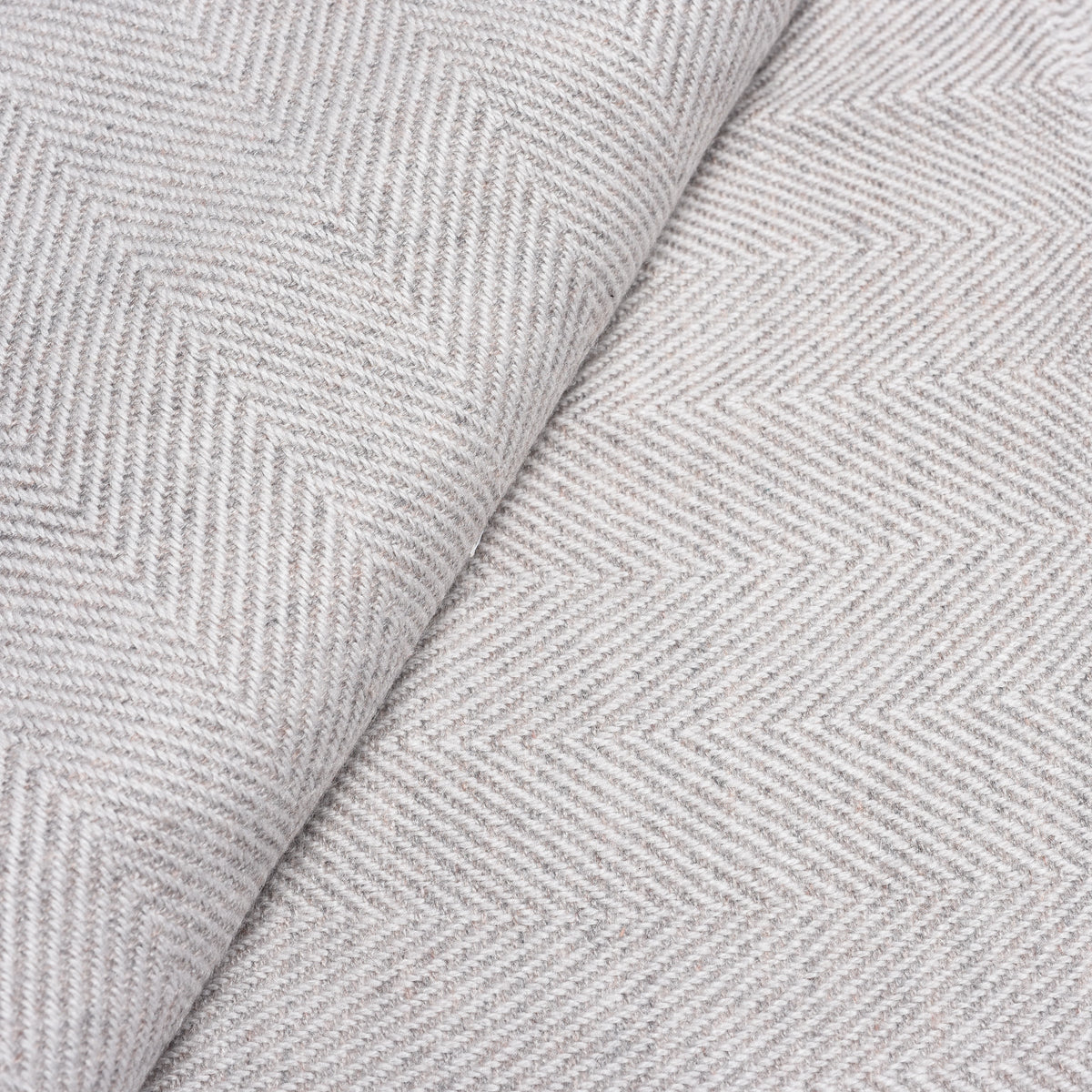 Pale Grey Wool Throws from Kashmir | Indigo Antiques